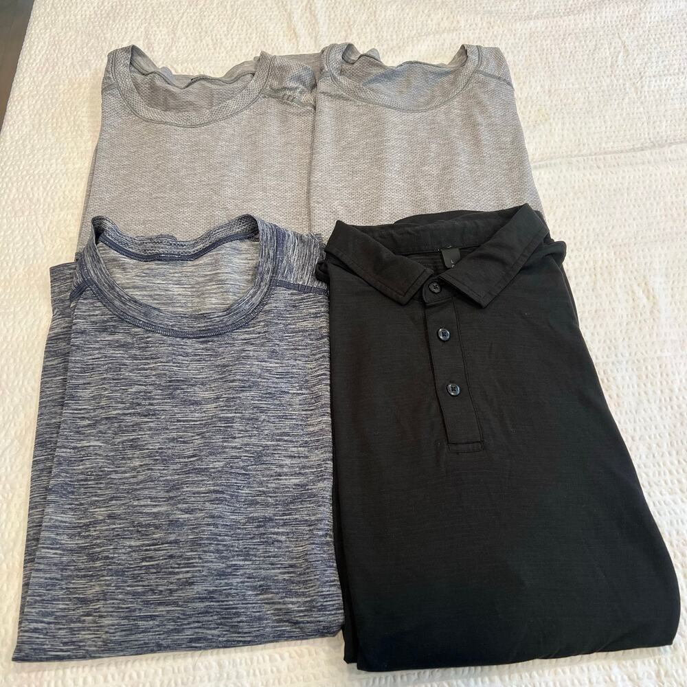 Lululemon bundle of 4 shirts for men size large